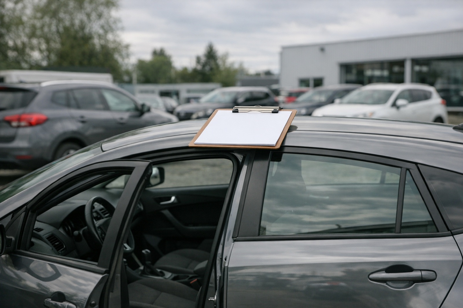 Fahrzeugbewertung beim Ankauf auf dem Hof von Auto Schneider in Bensheim